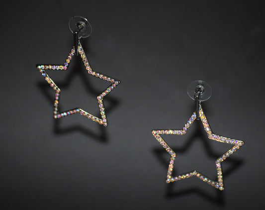 Oversize Starburst Earrings